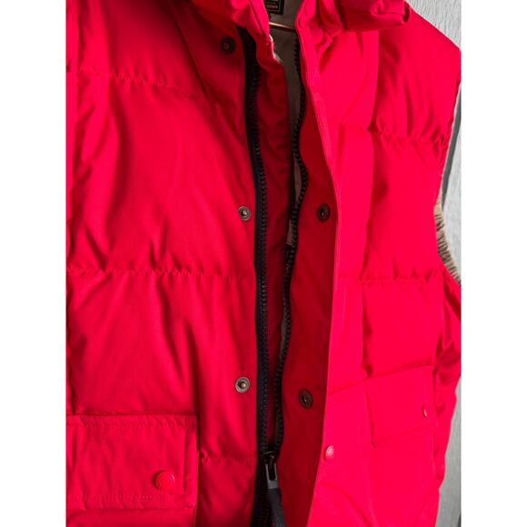 Vintage Eddie Bauer Goose Down Vest – Men’s XL – Made in USA – Red Puffer - Picture 4 of 6